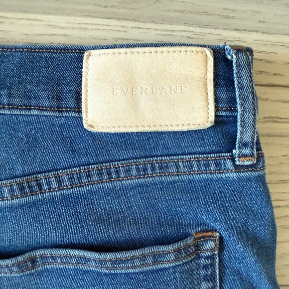 Everlane The Authentic Stretch High-Rise Skinny Button Fly Size 27 - Picture 7 of 9